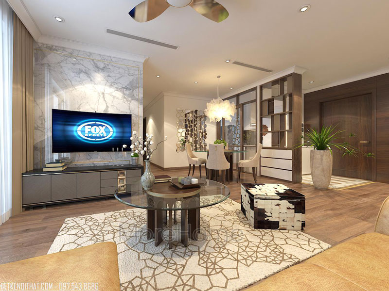 Trang trí nội thất chung cư Gardenia - Anh Hải