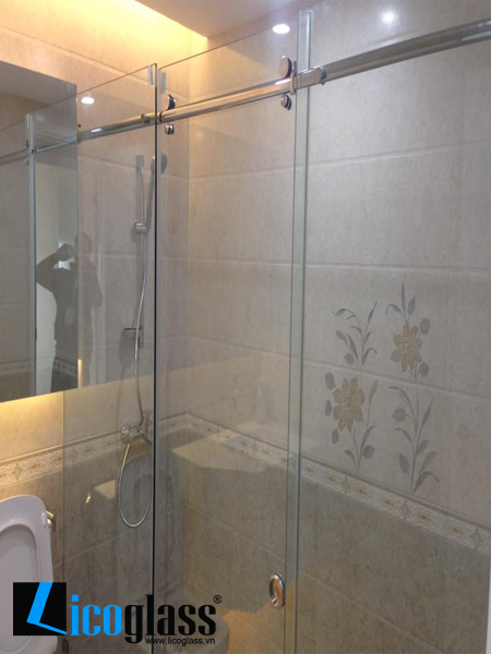 VÁCH TẮM KÍNH CHUNG CƯ HÀ ĐÔ - CHỊ TUYẾT