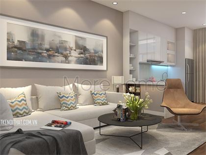 Thiết kế nội thất chung cư Tràng An Complex