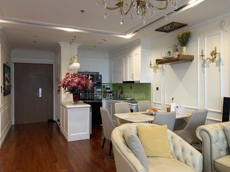 Thiết kế và thi công nội thất chung cư cao cấp Vinhomes Nguyễn Chí Thanh