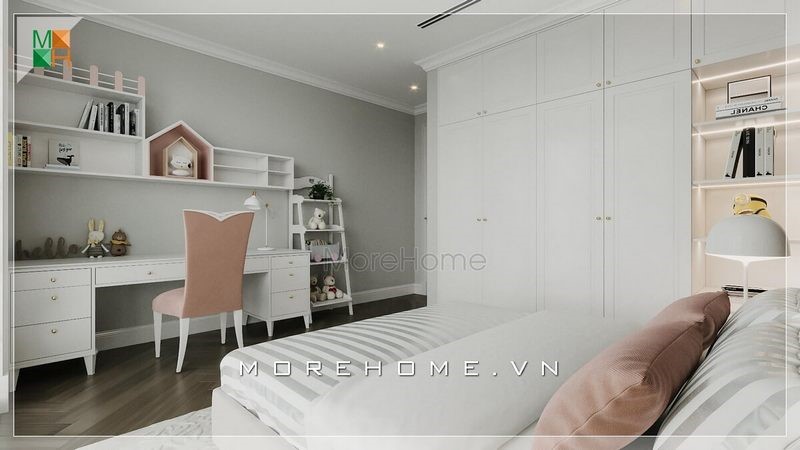 Sofa màu hồng phấn